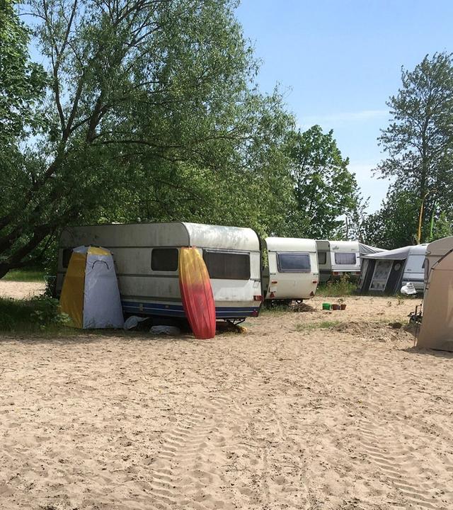 Die Camper kommen