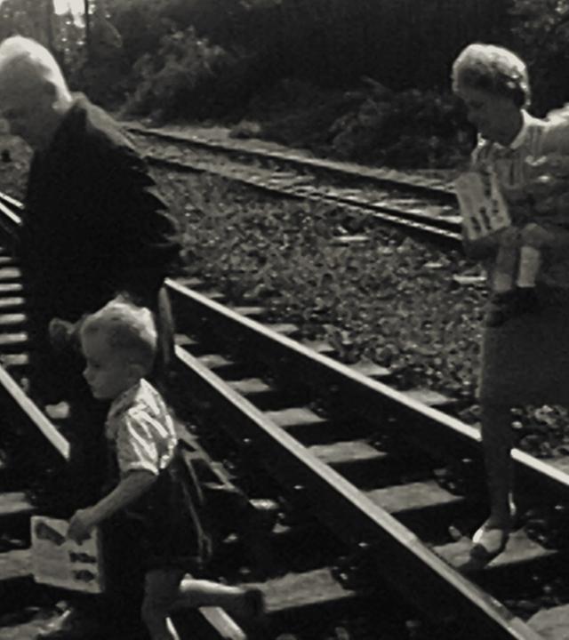 Die Industriestraße in Heiligenhaus wurde von der Bahn versperrt