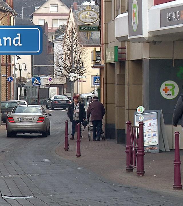 Die Kapellenstraße in Mülheim-Kärlich