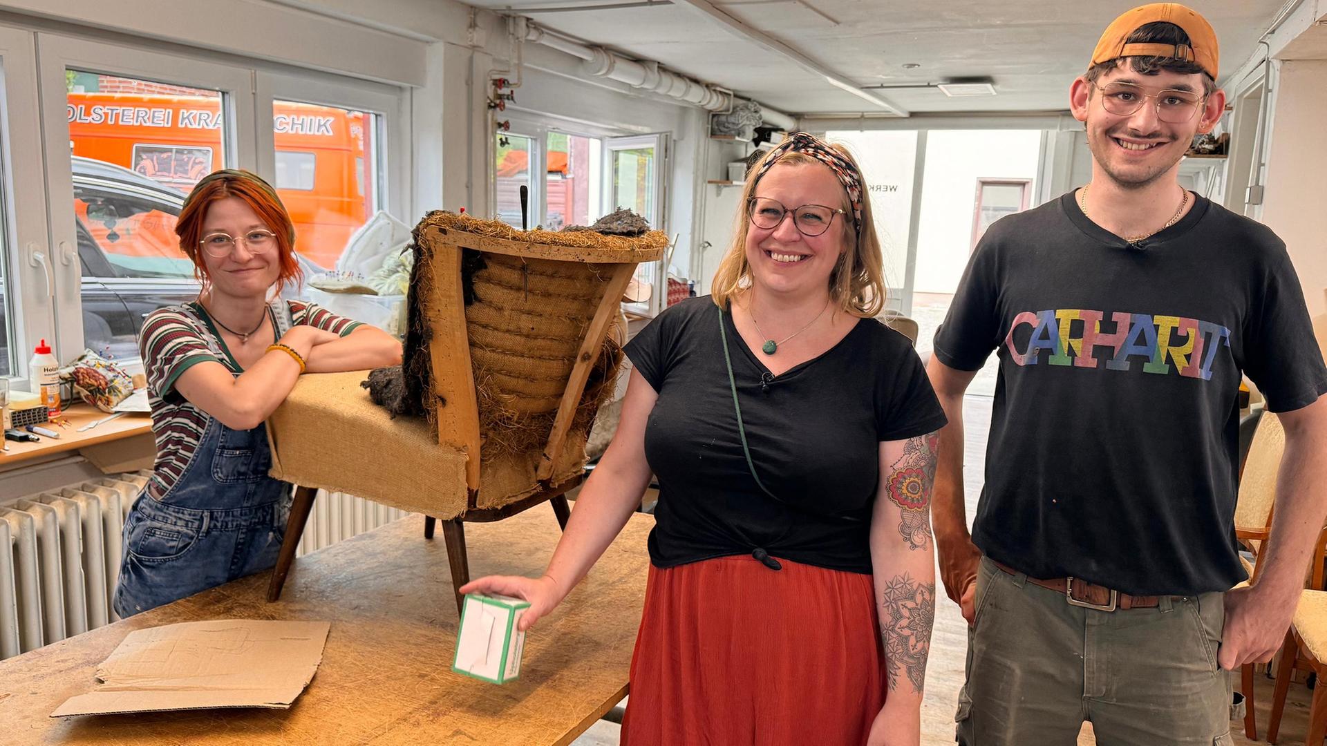 Die Polster-Macherin - Neues Leben für alte Möbel