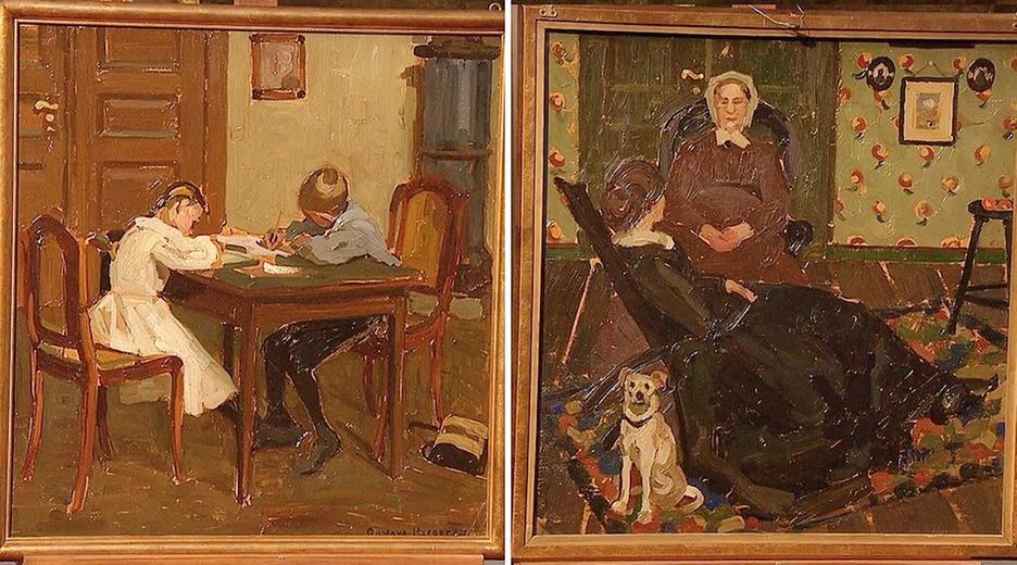 Doppeltes Glück · Gemälde mit zwei Seiten und mehr