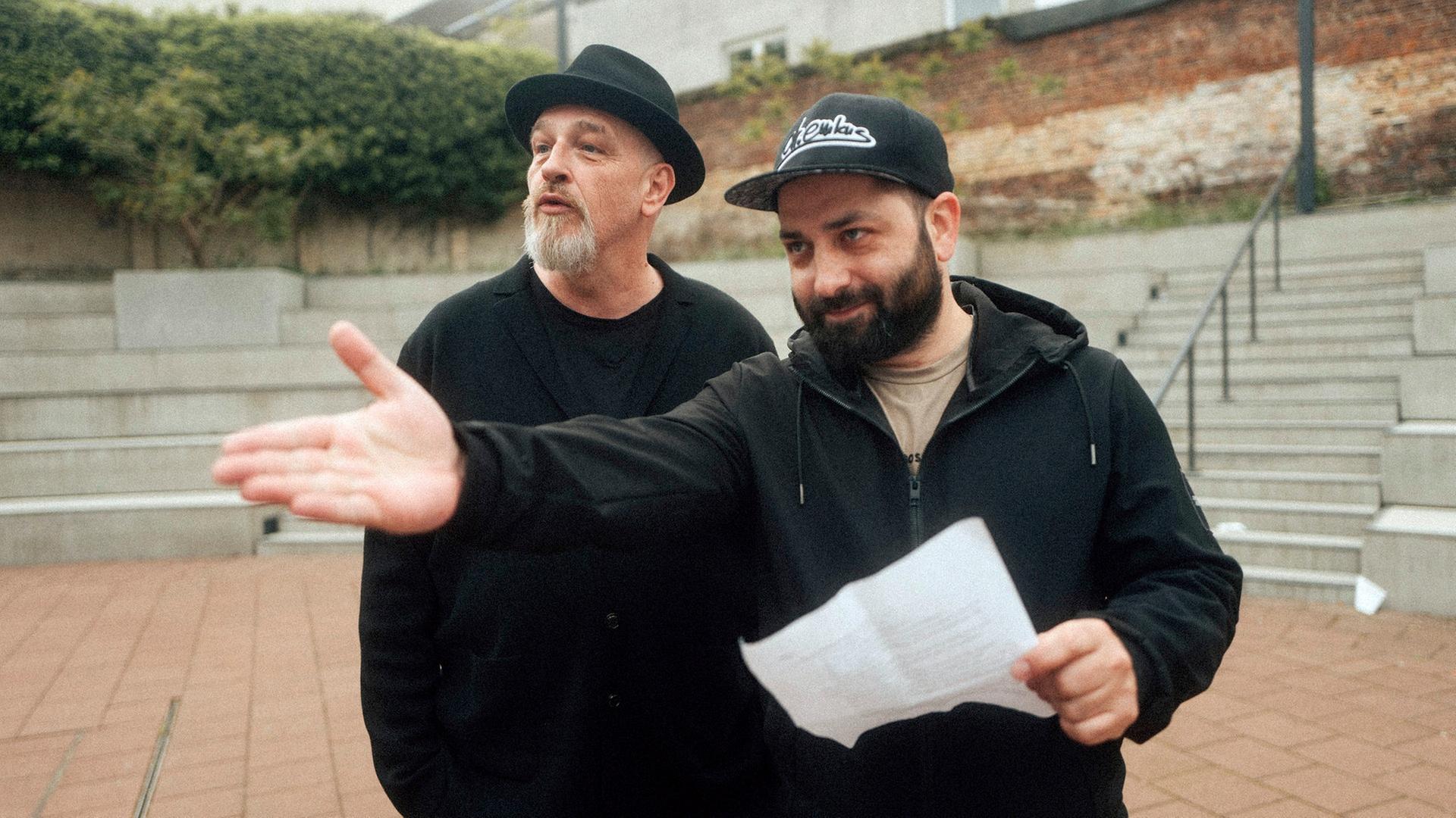 Dr. Emkus als Comedian