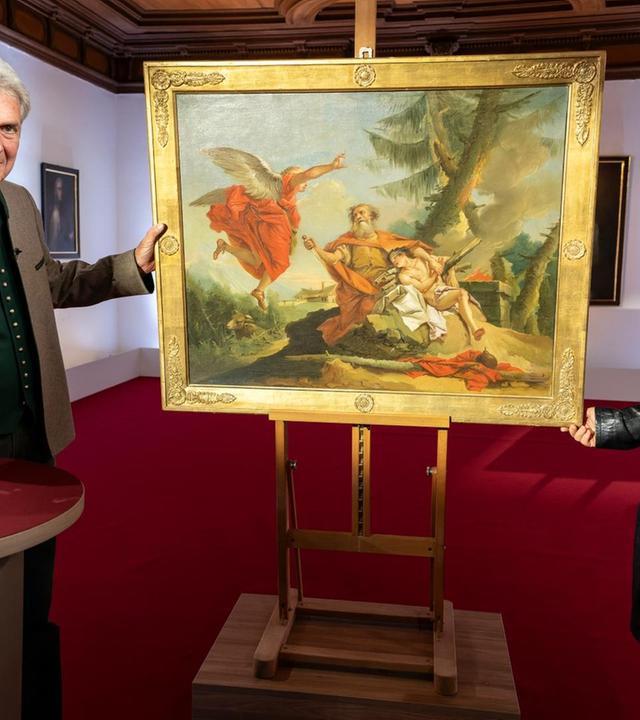 Ein echter Tiepolo? Opferung Isaaks und mehr