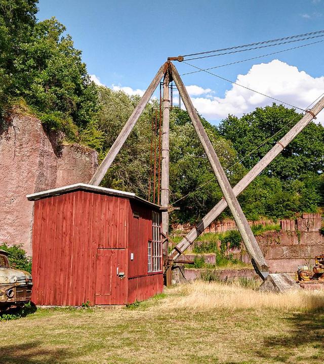 Ein Holzkran für Michelnau