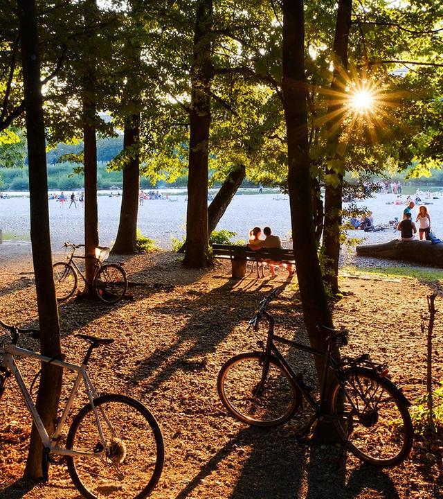 Ein Tag an der Münchner Isar