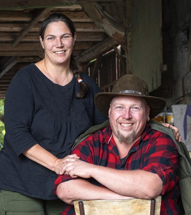 Eine Großfamilie als Gemüsebauern