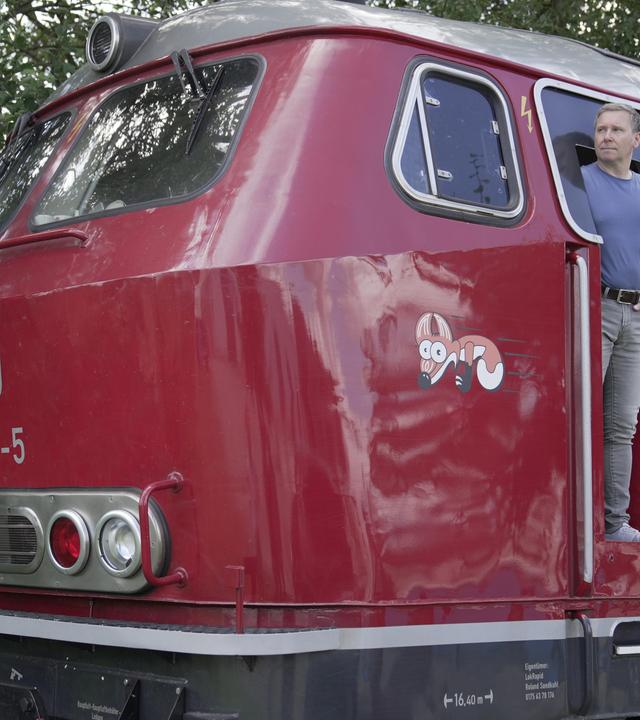 Eine Lokomotive als Lebenstraum