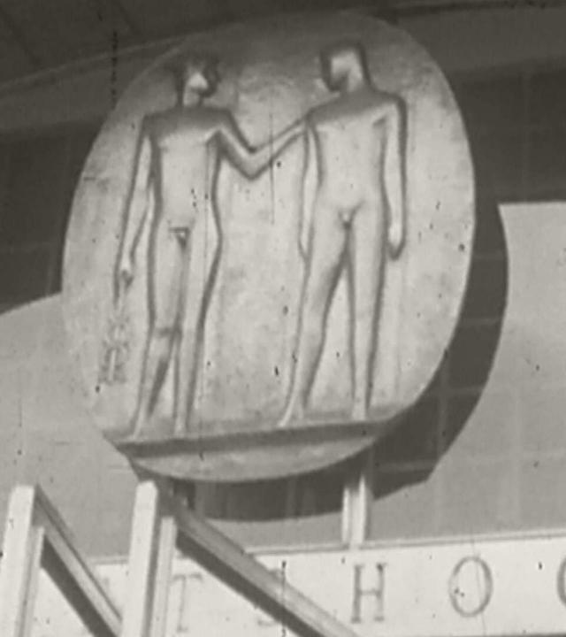 Einweihung der staatlichen Wirtschaftshochschule (ohne Ton)