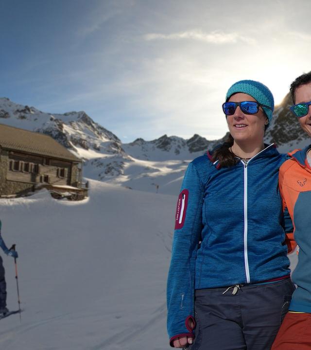 Eiskalter Start · Skitouren-Hütten in der Schweiz