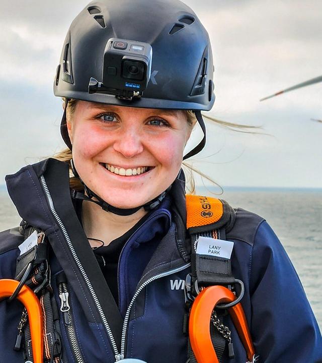 Endlich Offshore – Nicoles erster Einsatz im Windpark