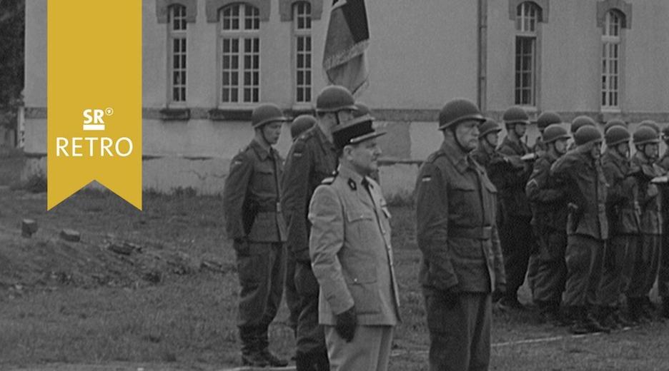 Erstmals Vereidigung deutscher Rekruten in Frankreich