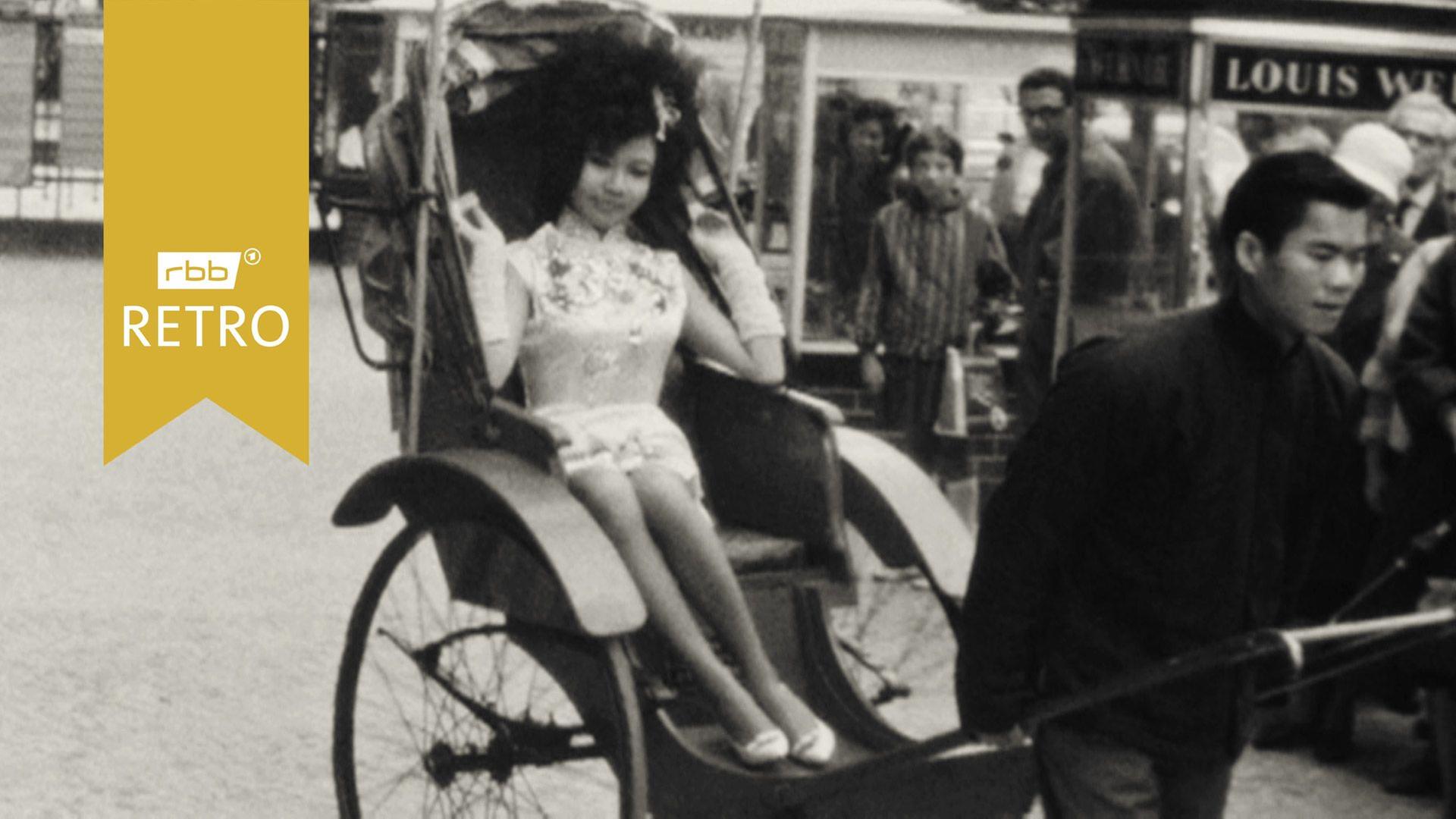 Exotische Rikscha für Berliner Verkehrsmuseum