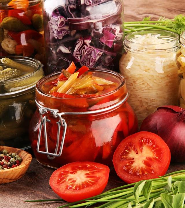 Fermentierte Lebensmittel, bunte Beete, Kung Fu