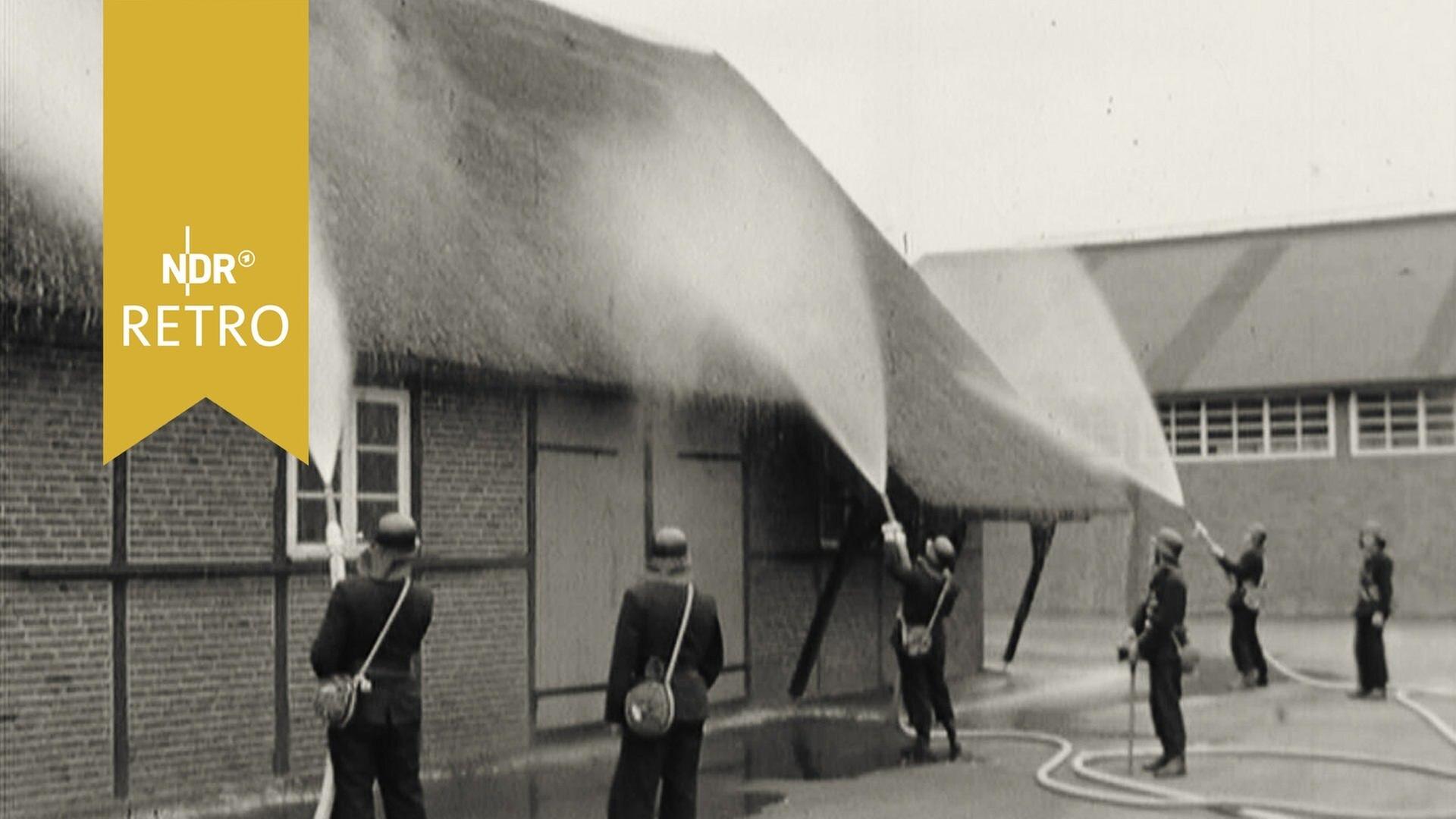Feuerwehrübung in Flensburg