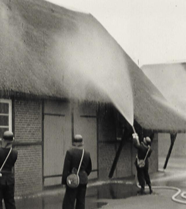 Feuerwehrübung in Flensburg