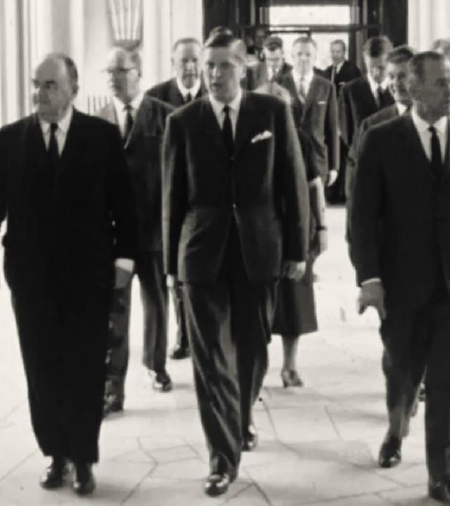 Finnische Delegation besichtigt den Hessischen Rundfunk