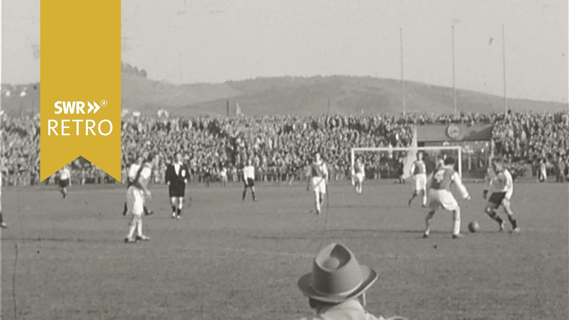 Fussball Oberliga Süd: VFB Stuttgart - Eintracht Frankfurt (ohne Ton)