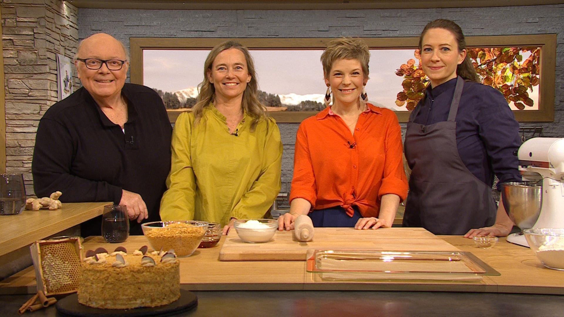 Ganze Sendung - Arktis-Spezialistin, Tipps zum Eigenanbau von Ingwer, Honig-Mascarpone-Torte