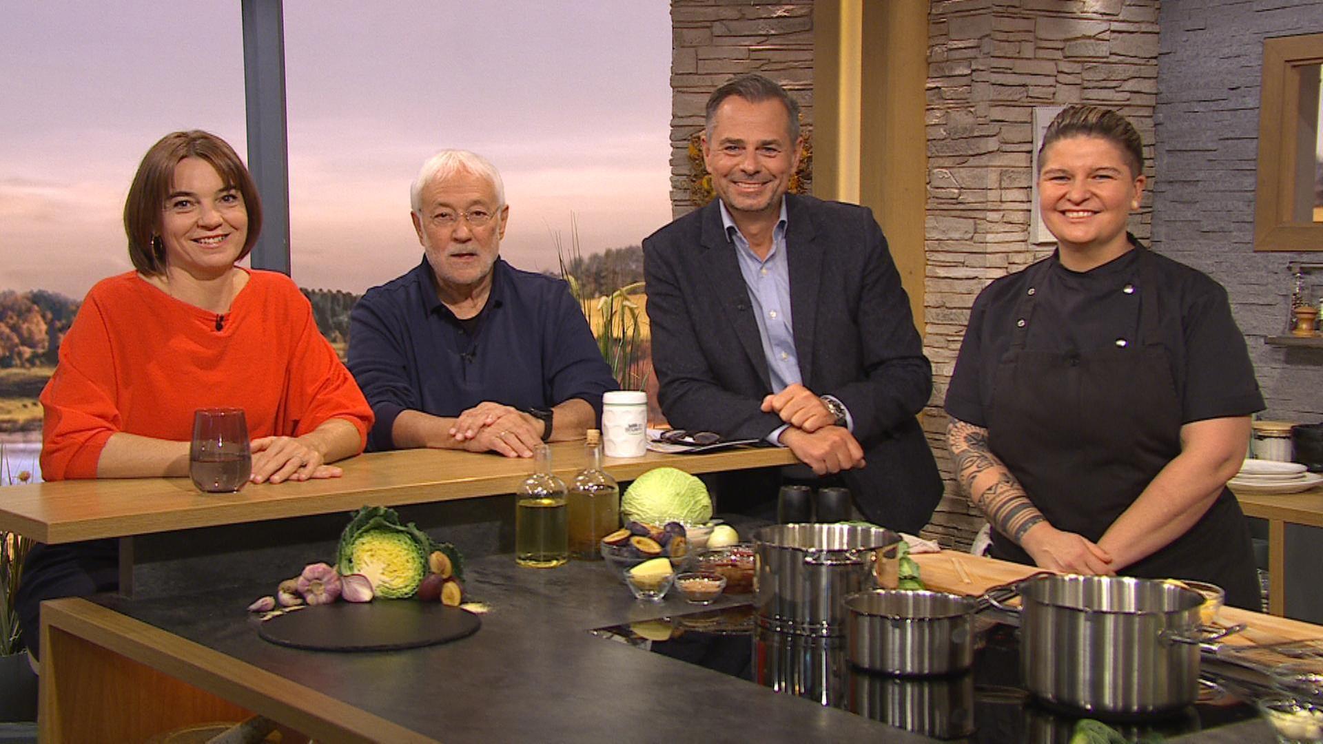 Ganze Sendung - Gruselgeschichten-Sammler, Bücher, die Lust auf Weihnachten machen, Polenta-Nocken