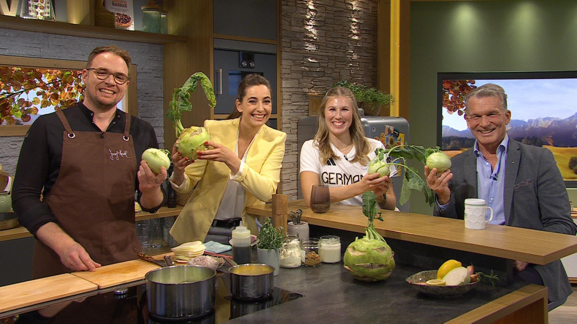 Ganze Sendung - Rollstuhl-Basketballerin, Arztbesuche bei Männern, Dreierlei Kohlrabi