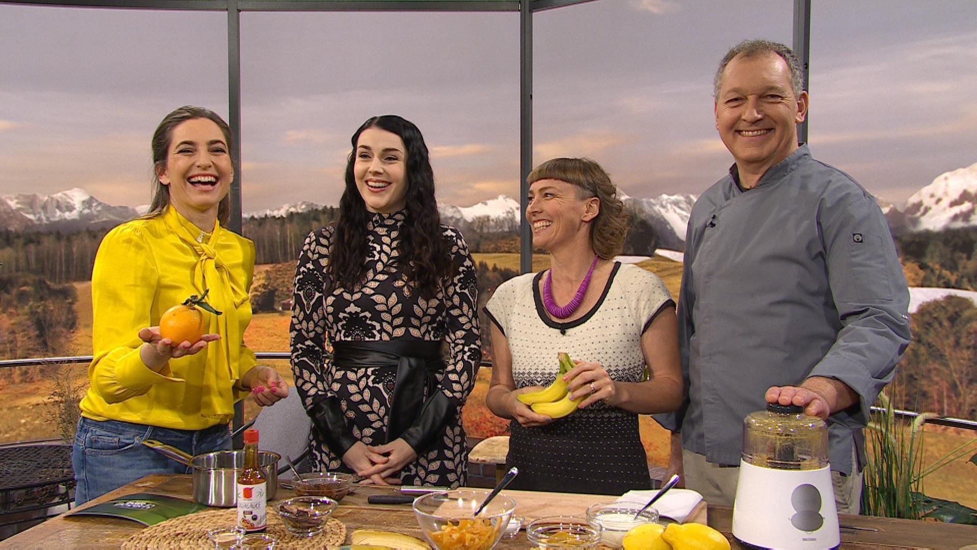 Ganze Sendung - Schauspielerin Anita Eichhorn, Food-Upcycling, Blumenkohl in Teriyaki-Marinade