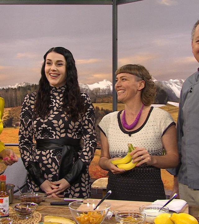 Ganze Sendung - Schauspielerin Anita Eichhorn, Food-Upcycling, Blumenkohl in Teriyaki-Marinade