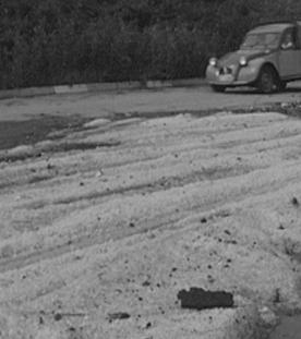 Hagelschäden auf dem Eschberg und Erdrutsch an Straße zwischen Scheidt und Rentrisch