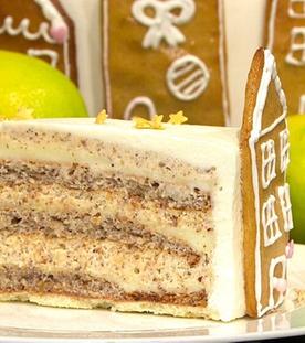 Haselnuss-Baiser-Torte