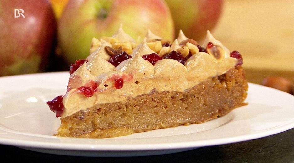 Haselnuss-Johannisbeer-Kuchen