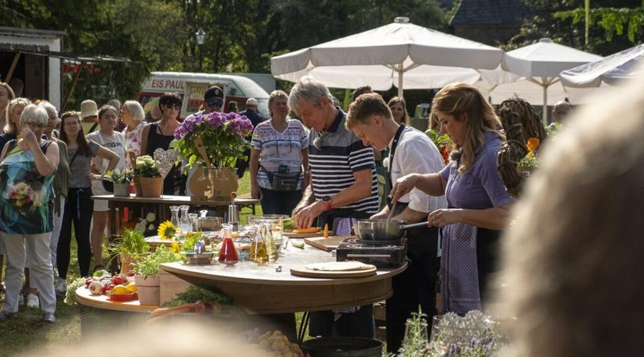 Heckengemüse mit Schmorbäckchen