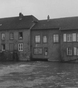 Hochwasser an der Oberen Saar
