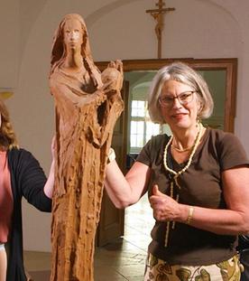 Holzente - Gemälde von Finetti - Maria aus Ton - Taschenuhr fürs Charivari