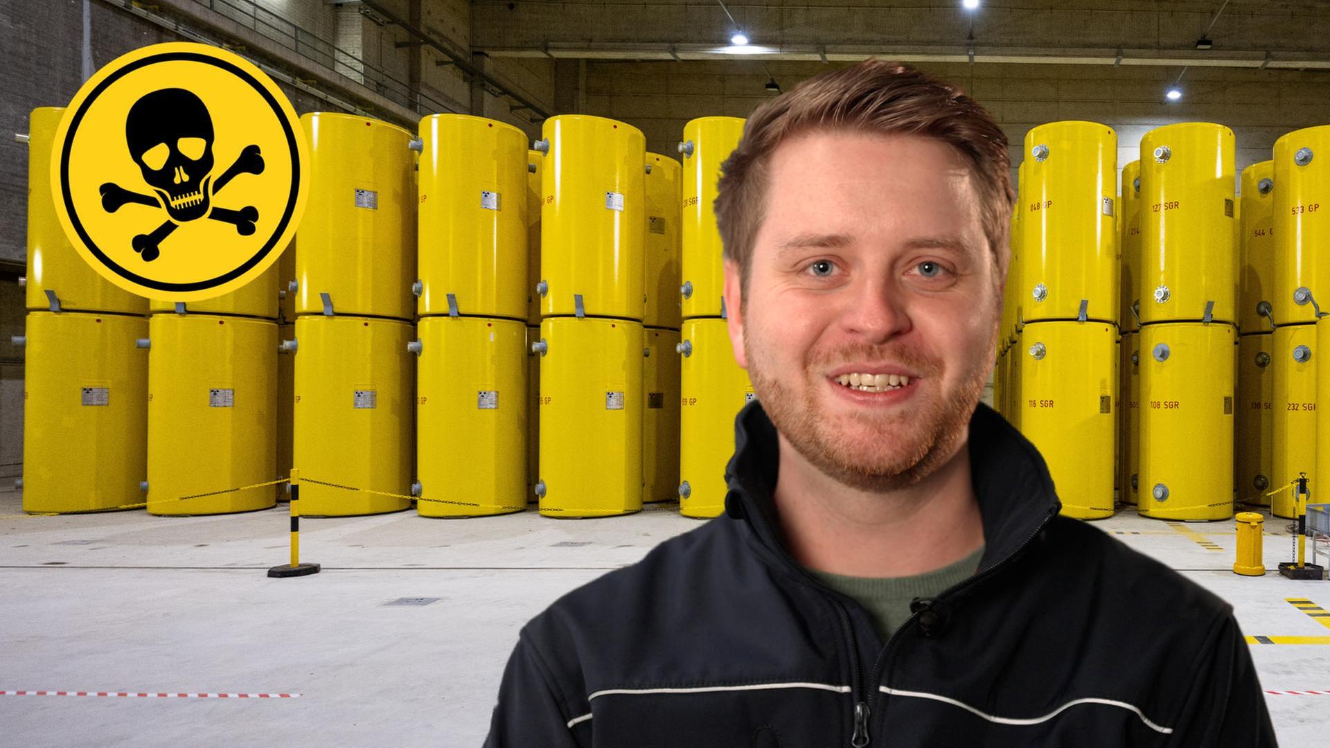 Job als Physikingenieur · Ich sichere radioaktive Abfälle