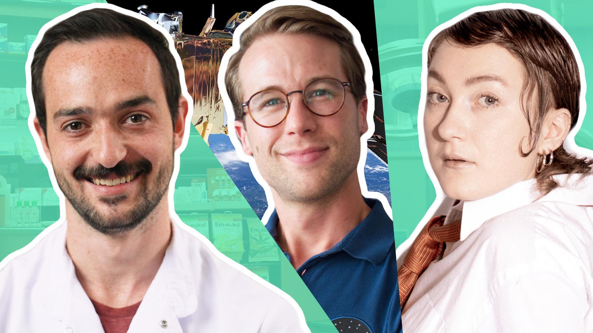 Job: Apotheker, Ingenieur für Raumfahrttechnik, Musikerin