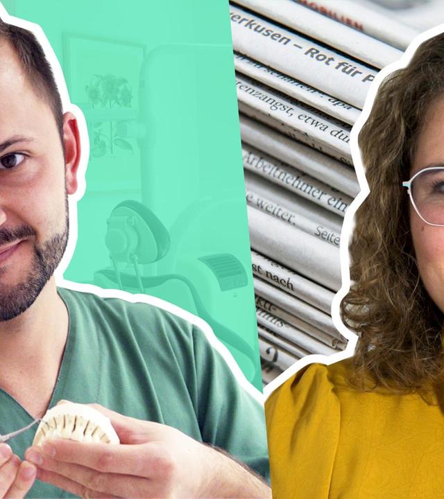 Job: Zahnarzt, Journalistin bei der Tageszeitung