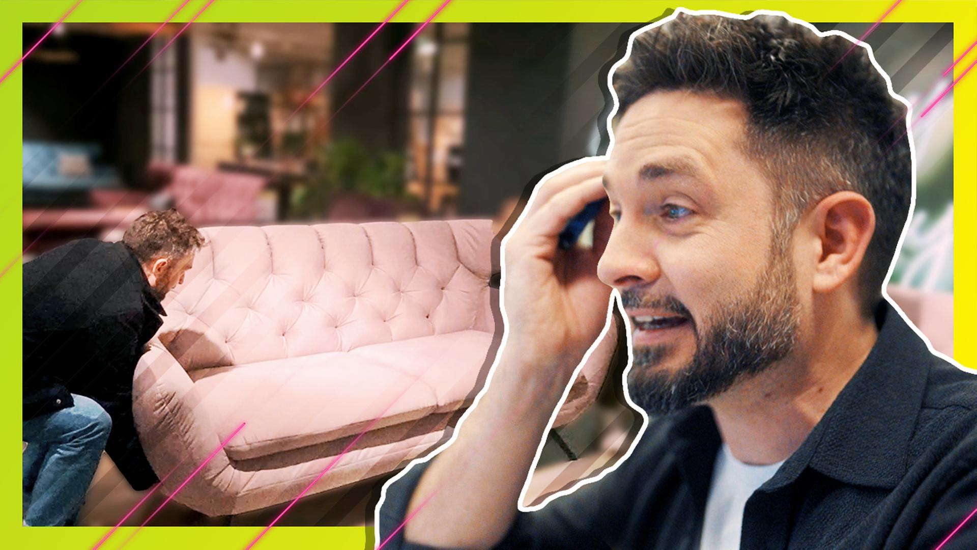 Klau ein Sofa aus dem Möbelhaus!