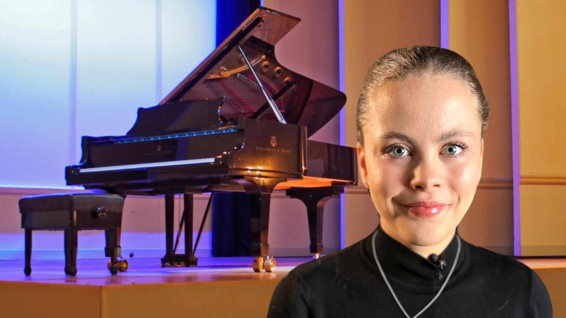 Klavier studieren · Helena will Pianistin werden