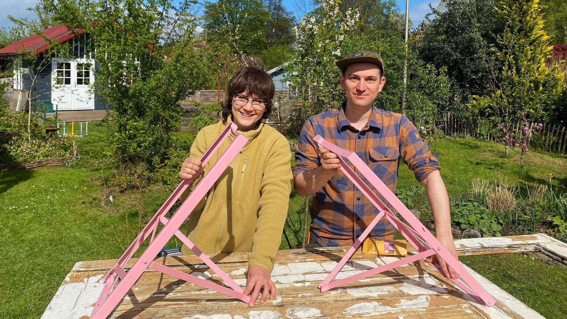 Kleingarten-Influencer - Großstädter im Beet