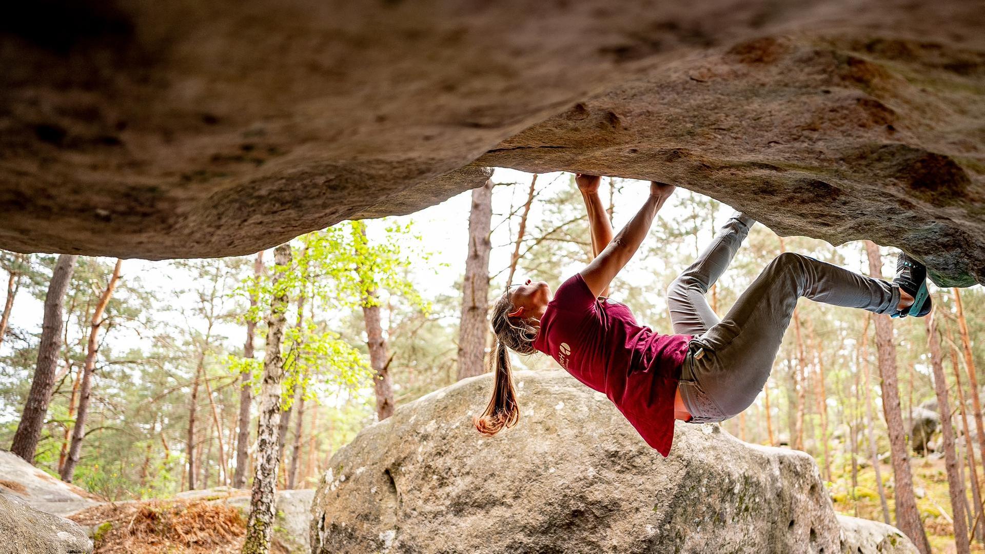 Klettern und Bouldern · Ran an den Fels!