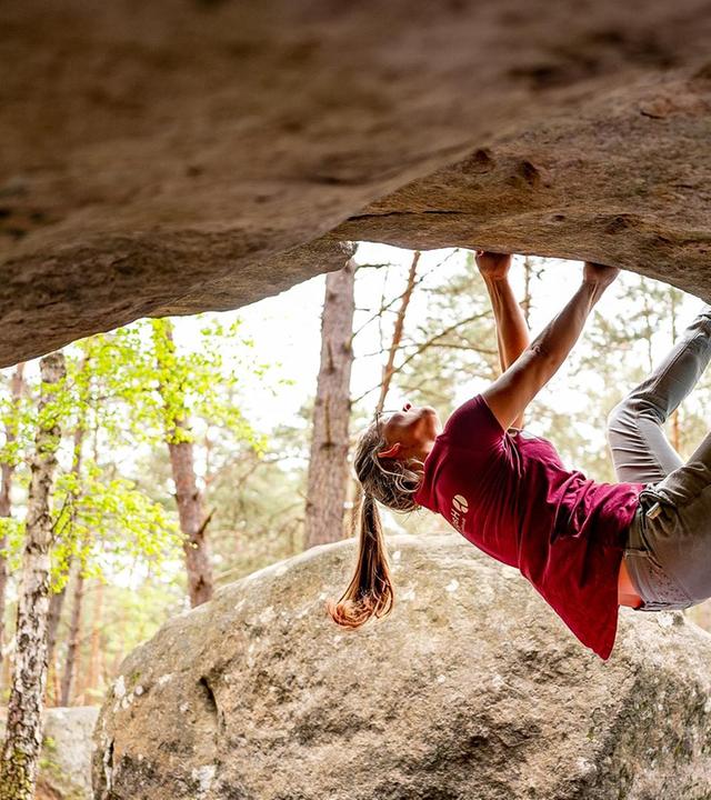 Klettern und Bouldern · Ran an den Fels!