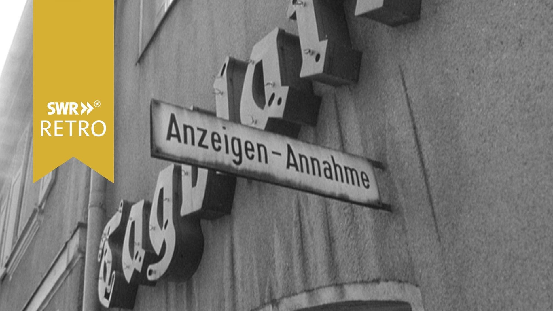 Konkurrenz-Situation der Presse 1965