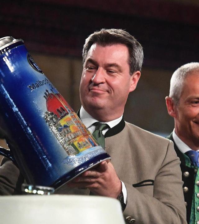 Kraftvoll ist des Bockes Macht · Der Maibockanstich im Hofbräuhaus