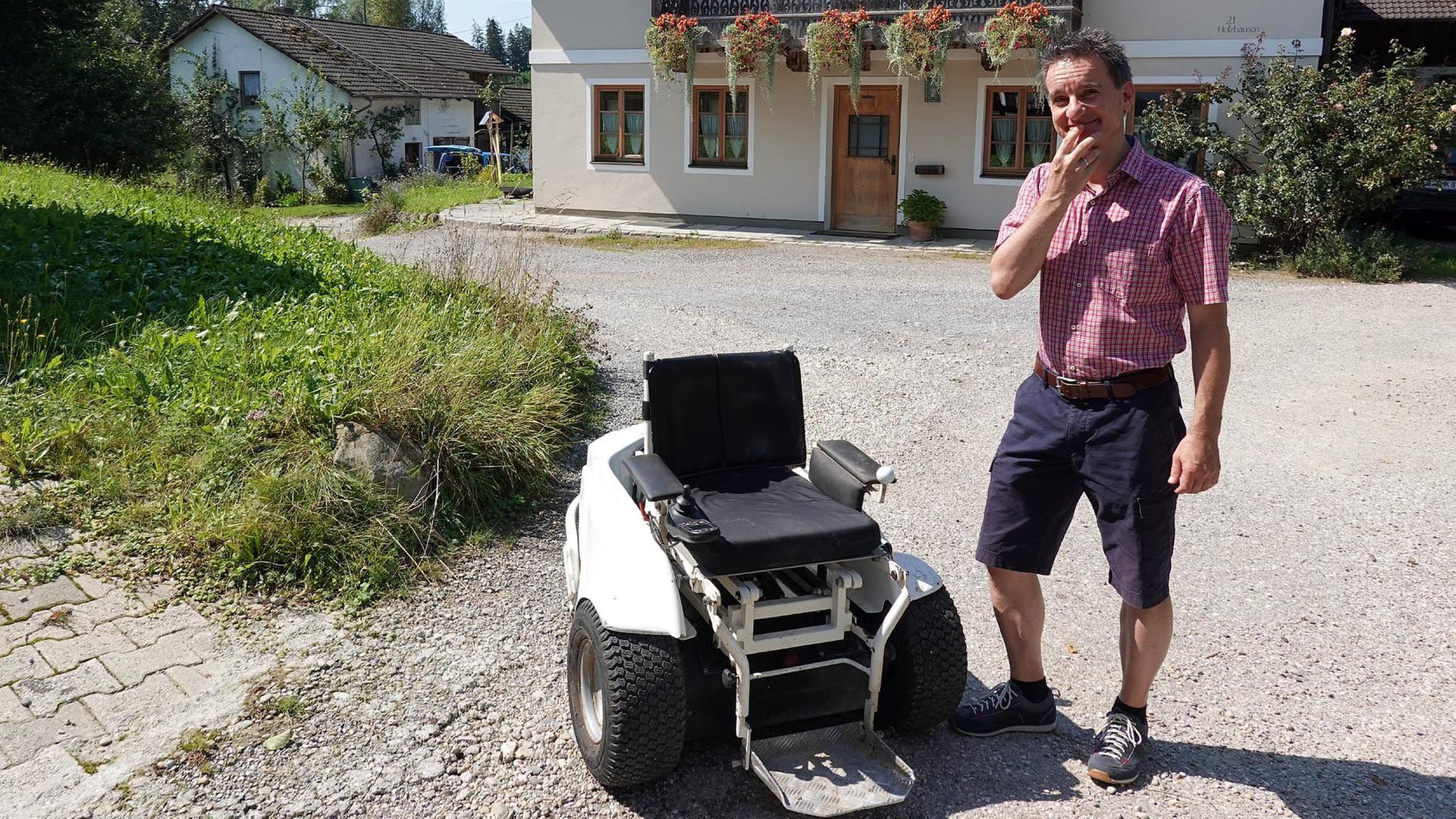 Landwirt im Rollstuhl, zauberhafte Papierblumen und mehr