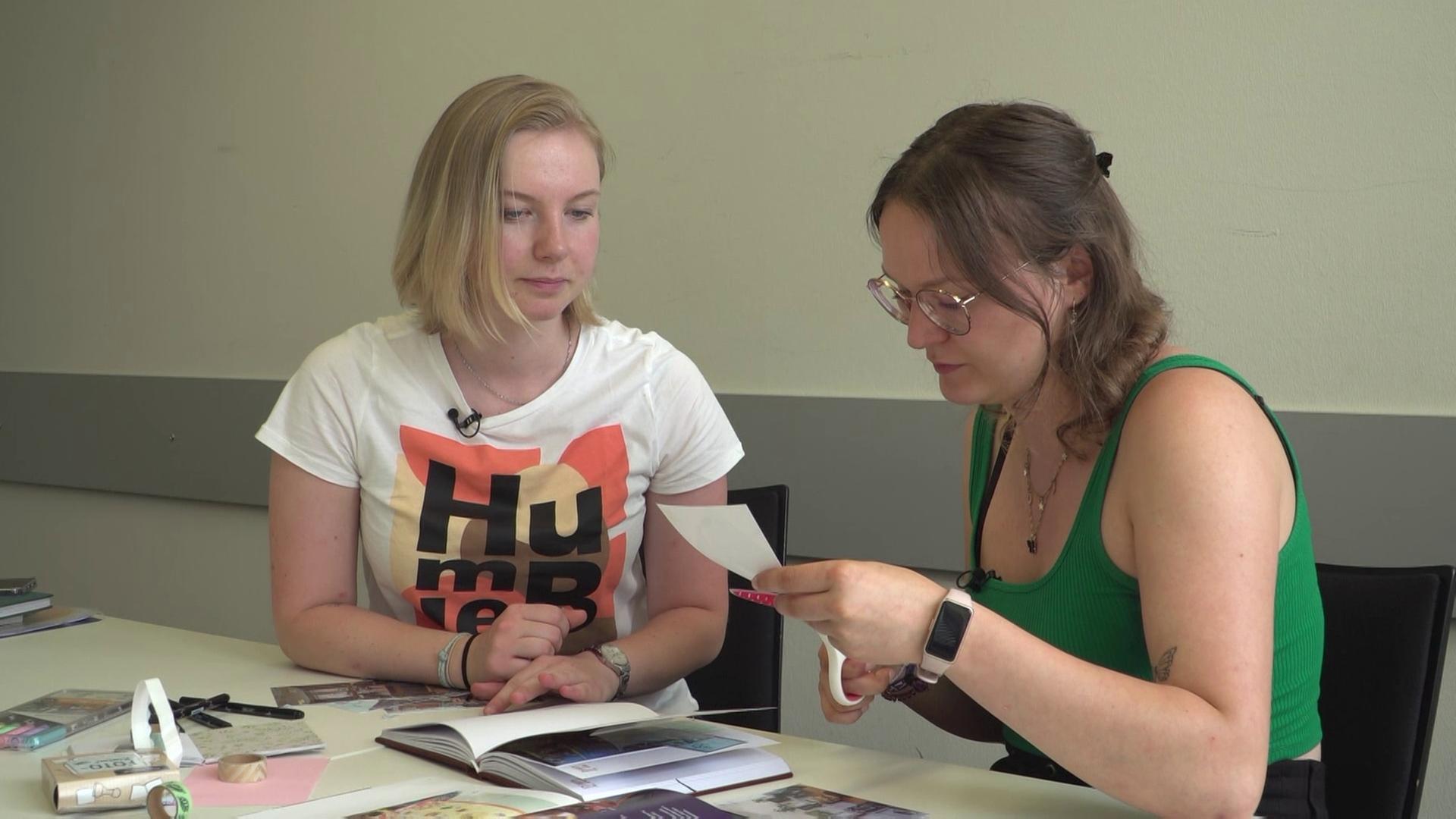 Lehramtsstudentinnen Helena und Carina für eine ganzheitliche Bildung