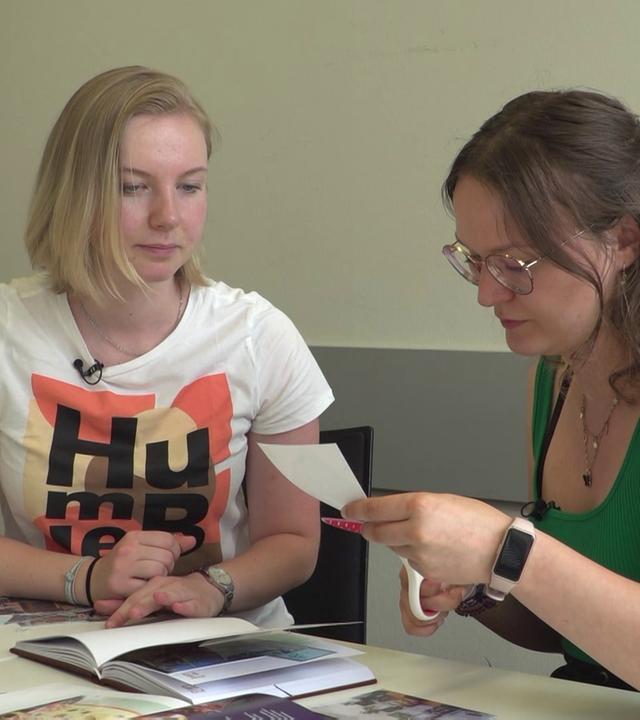Lehramtsstudentinnen Helena und Carina für eine ganzheitliche Bildung