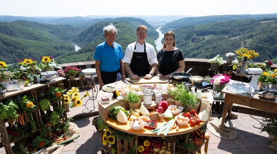 Lewwerknepp mit Sauerkraut und Kartoffelpüree