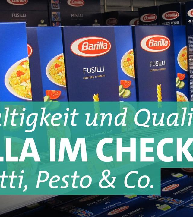 Marktcheck checkt Barilla: Produktqualität, Image und Nachhaltigkeit