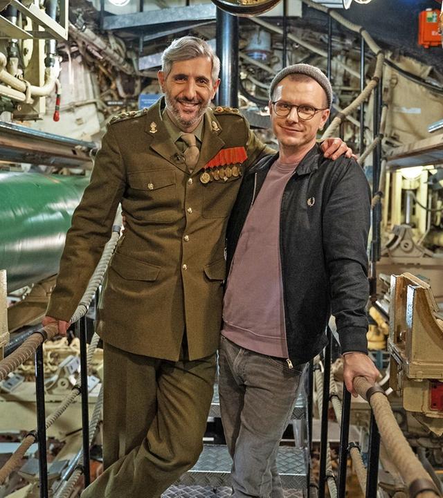 Michel Abdollahi trifft Moritz Neumeier
