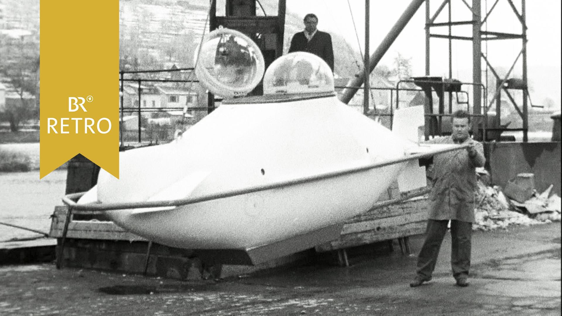 Mini-U-Boot Tigerhai · Unglück im Lago Maggiore 1965