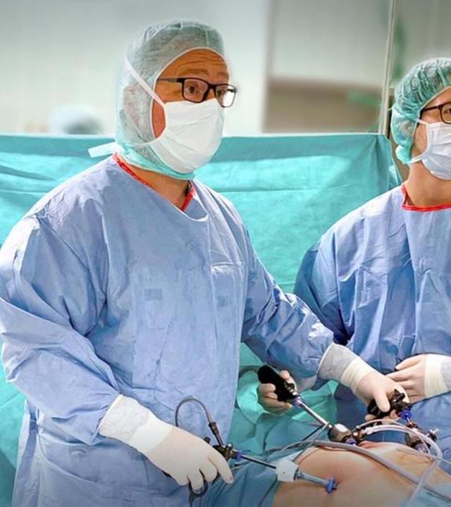 Minimalinvasiv durch den Bauch